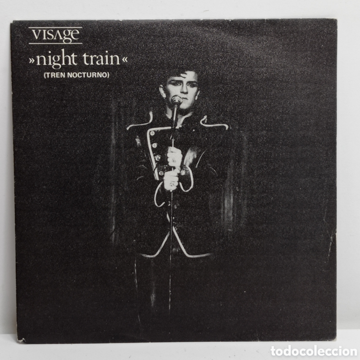 Discos de vinilo: VISAGE, NIGHT TRAIN (POLYDOR 1982) -SINGLE- - Foto 1