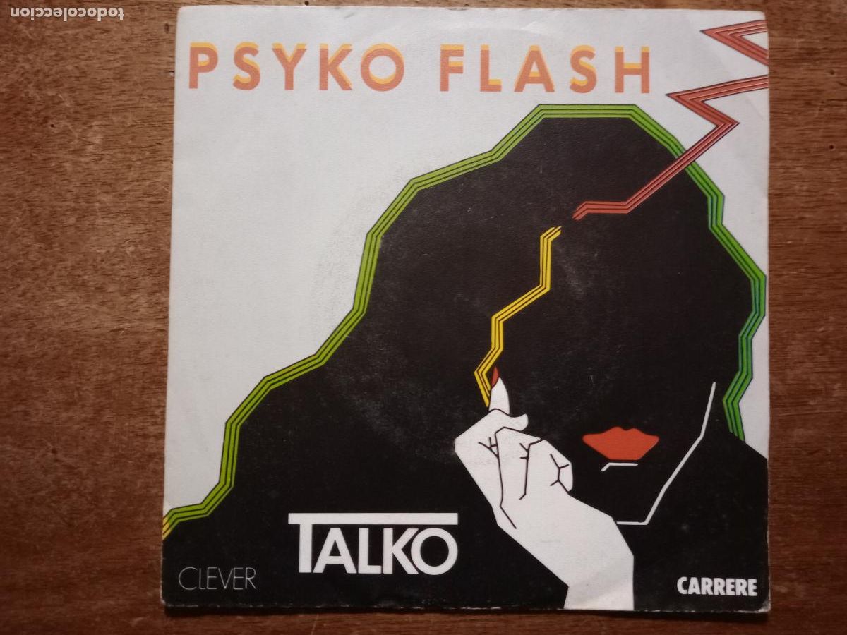 Discos de vinilo: Talko - psyko flash (radio versi&oacute;n ) + disco version - Foto 1