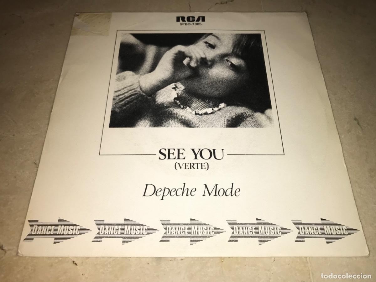 Discos de vinilo: DEPECHE MODE-SEE YOU-ORIGINAL ESPA&Ntilde;OL 1982 - Foto 1