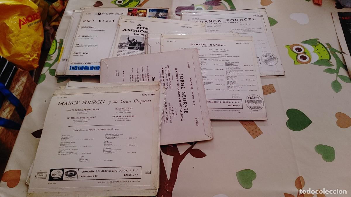 Discos de vinilo: lote de 26 portadas de singles y eps - Foto 2