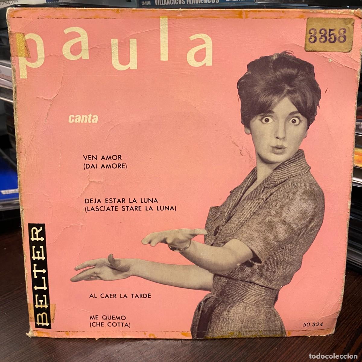 Discos de vinilo: Paula - Ven Amor (7&rdquo;, EP) - Foto 1
