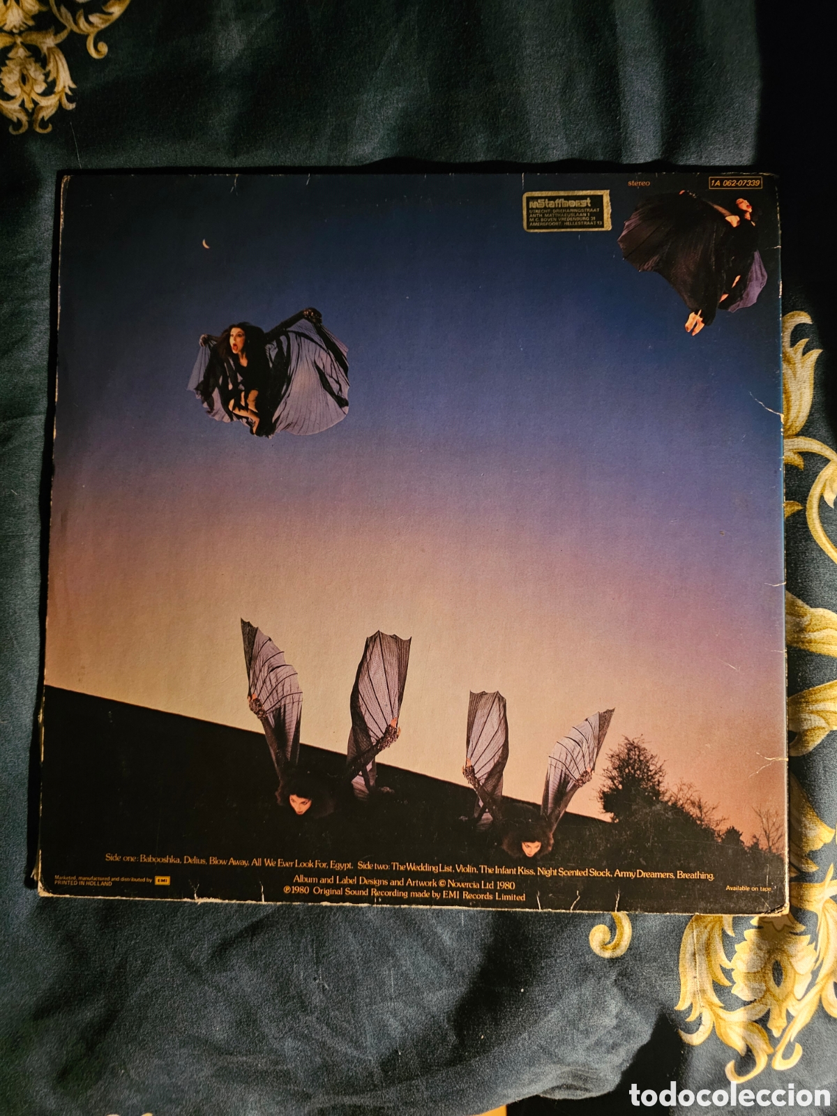 Discos de vinilo: KATE BUSH Never for ever LP 1980 - Foto 2