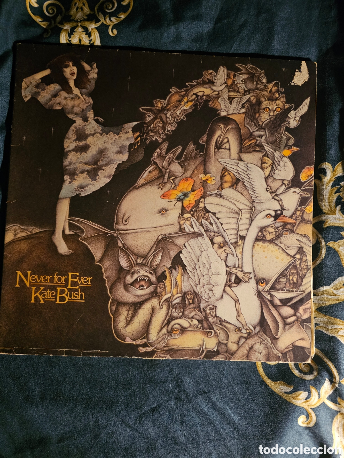 Discos de vinilo: KATE BUSH Never for ever LP 1980 - Foto 1