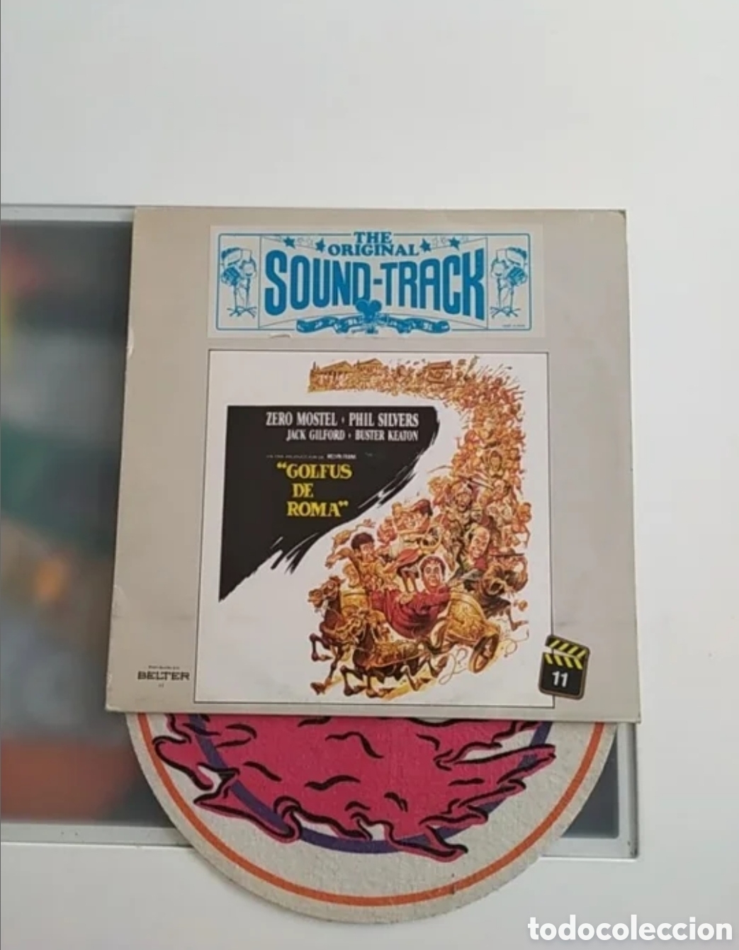 Discos de vinilo: Lp BSO Stephen Sondheim y Ken Thorne. Golfus de Roma - Foto 1