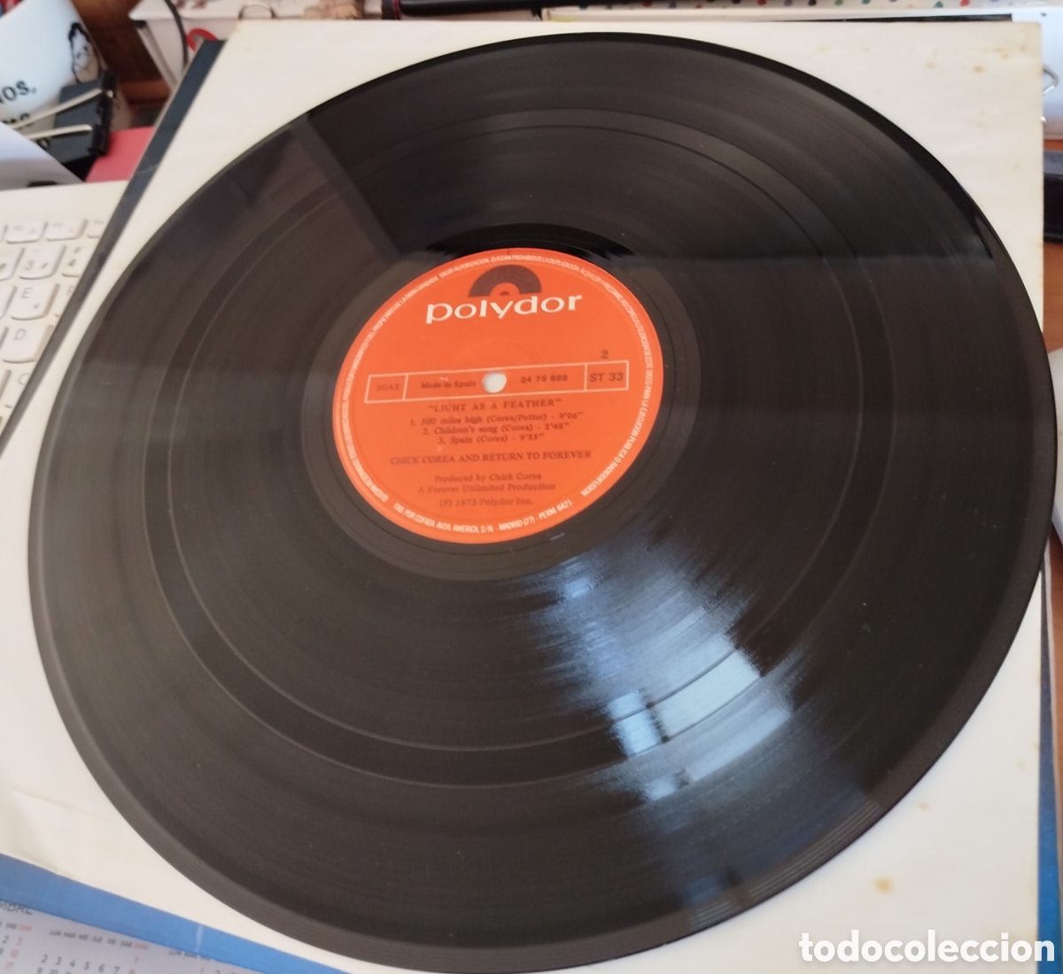 Discos de vinilo: Chick Corea and return to forever - light as a feather - Foto 2