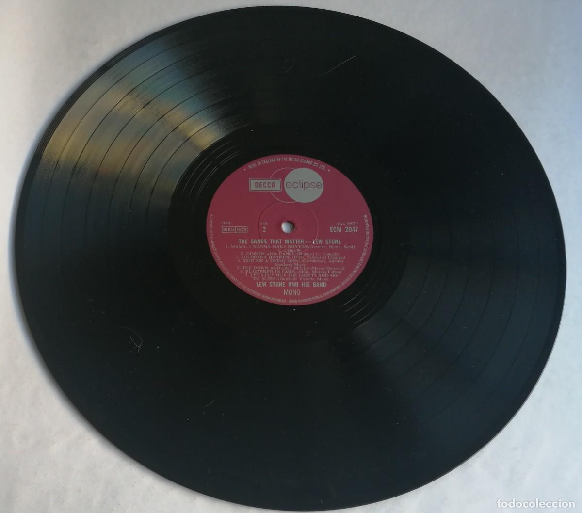 Discos de vinilo: Lew Stone, The Bands That Matter, Decca, Eclipse ECM 2047, UK - Foto 3
