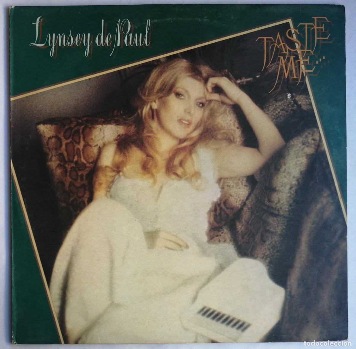 Disques de vinyle: Lynsey De Paul, Taste Me... Don't Waste Me, Jet Records &ndash; JET LP 07, UK