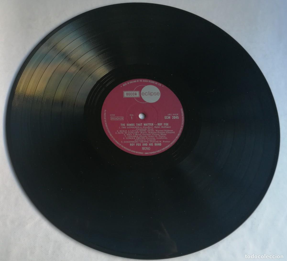 Discos de vinilo: Roy Fox, The Bands That Matter, Decca, Eclipse ECM 2045, UK - Foto 4