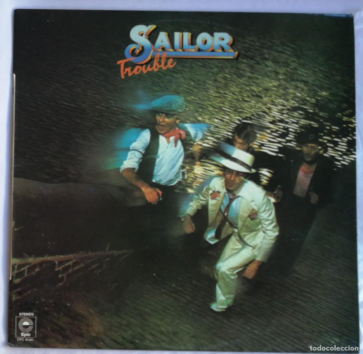 Discos de vinilo: Sailor, Trouble, Epic &ndash; EPC 81241 - Foto 1