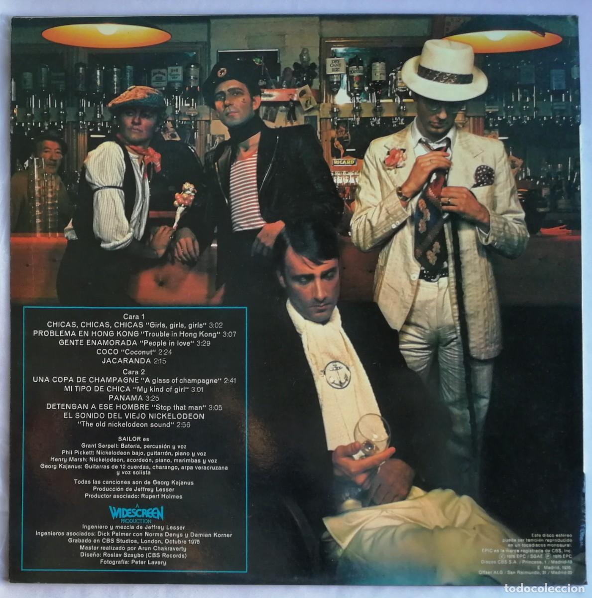 Discos de vinilo: Sailor, Trouble, Epic &ndash; EPC 81241 - Foto 2