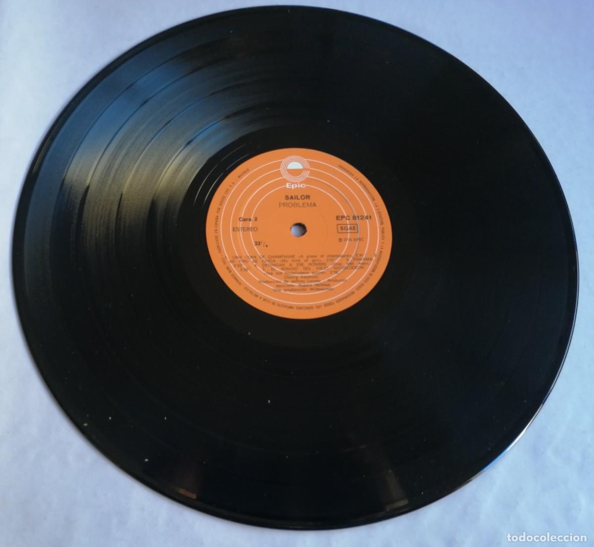 Discos de vinilo: Sailor, Trouble, Epic &ndash; EPC 81241 - Foto 4