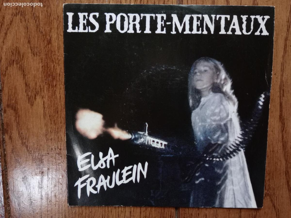 Vinyl records: Les porte-mentaux - Elsa Fraulein + juste une bombe