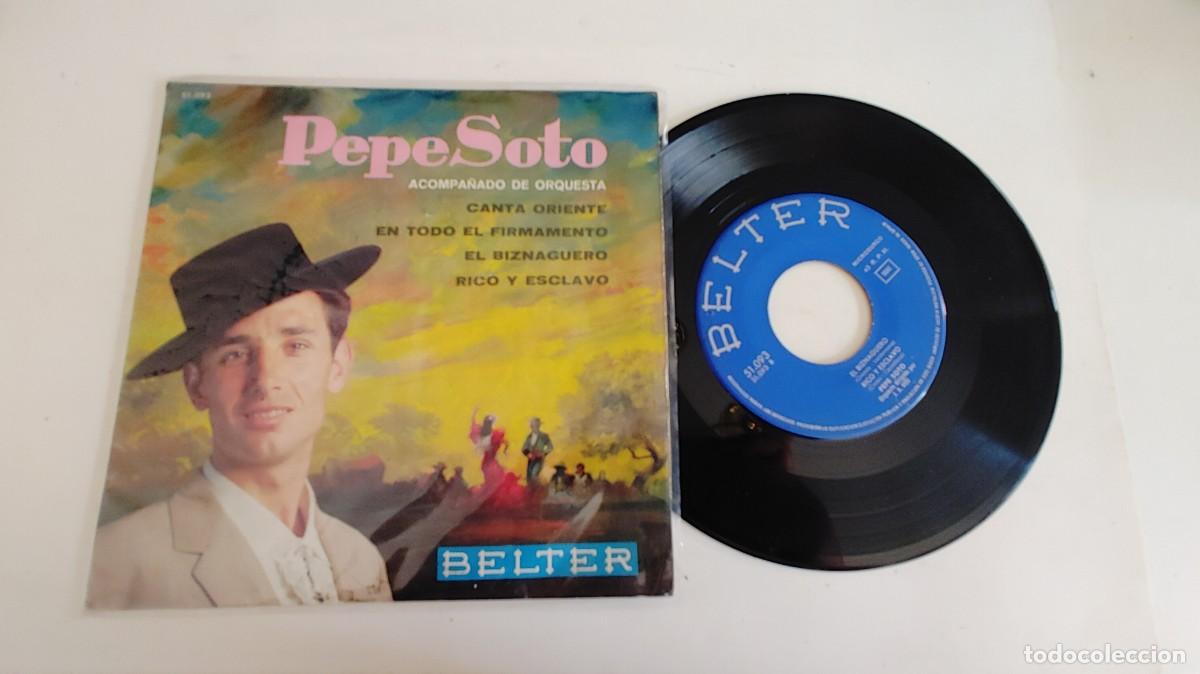 Discos de vinilo: PEPE SOTO-EP CANTA ORIENTE +3 - Foto 1