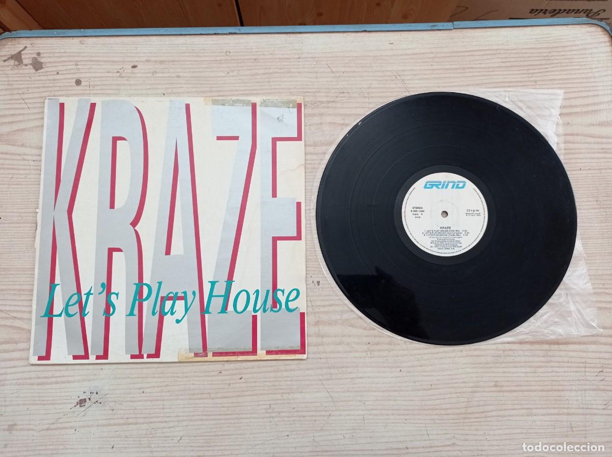 Discos de vinilo: Kraze - Lets Play House - Maxi Single - Foto 1