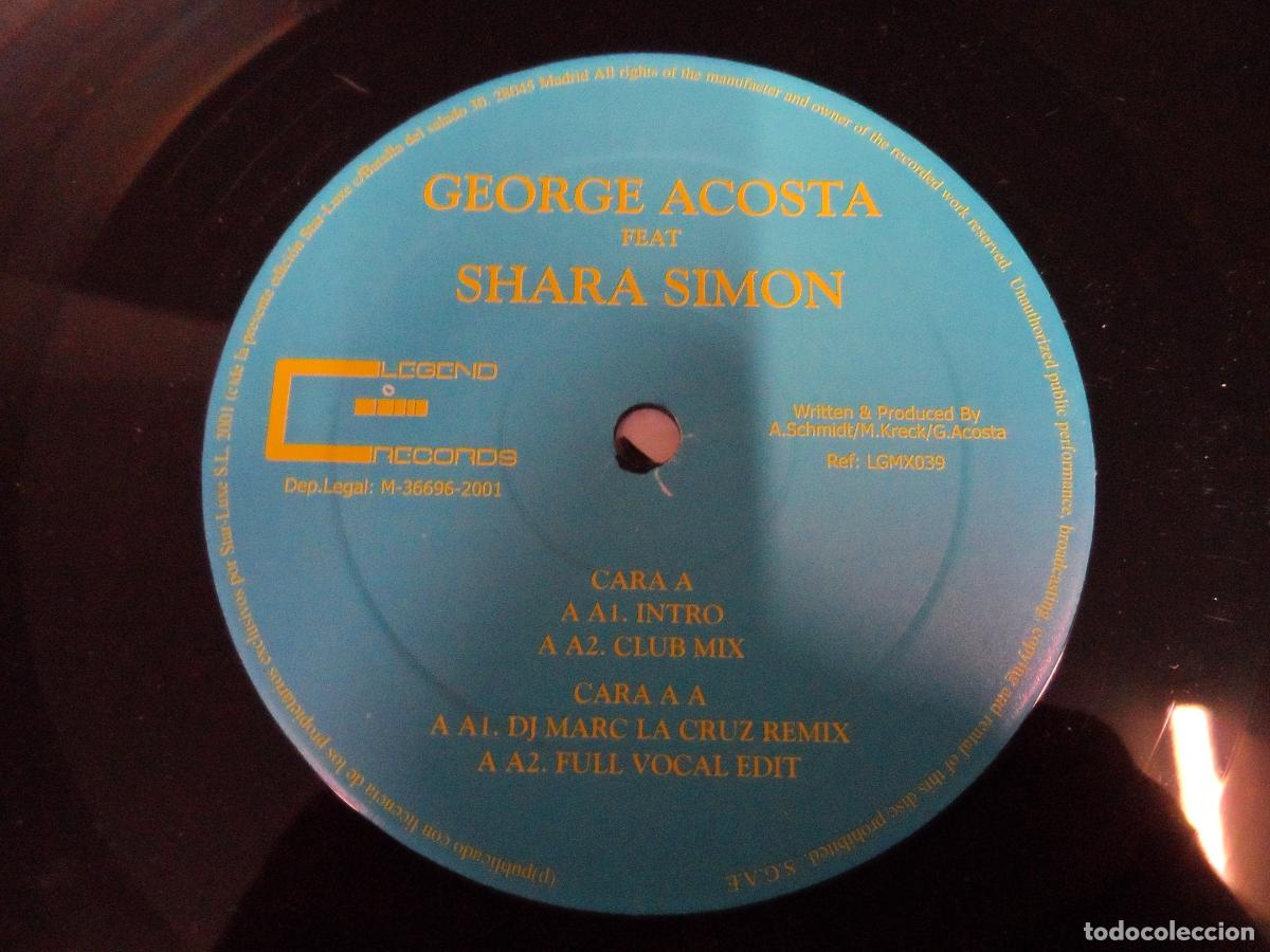 Discos de vinilo: George Acosta feat Shara Simon &ndash; Emotions - Foto 3