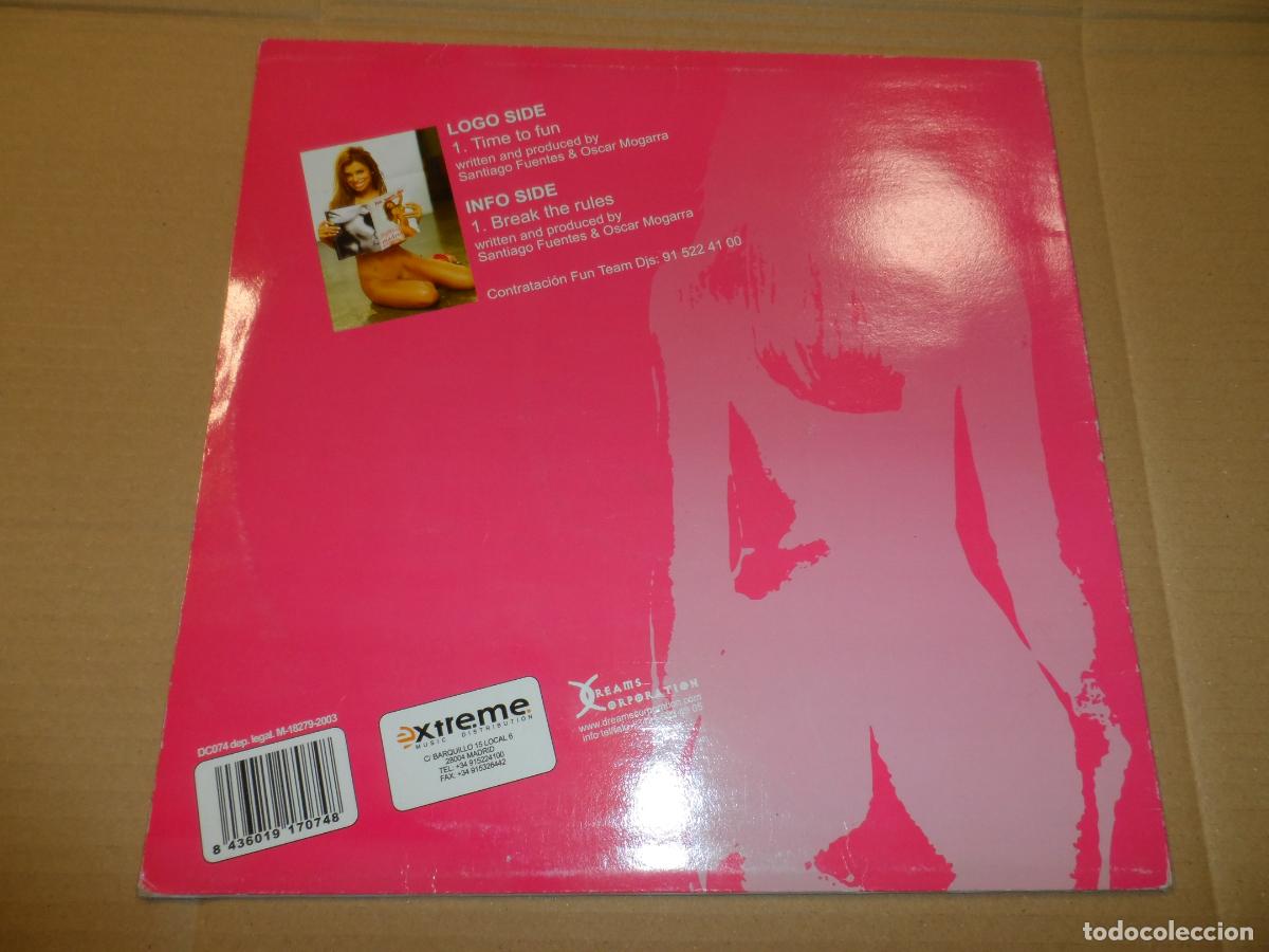 Discos de vinilo: Fun Team Djs &ndash; Time To Fun - Foto 2
