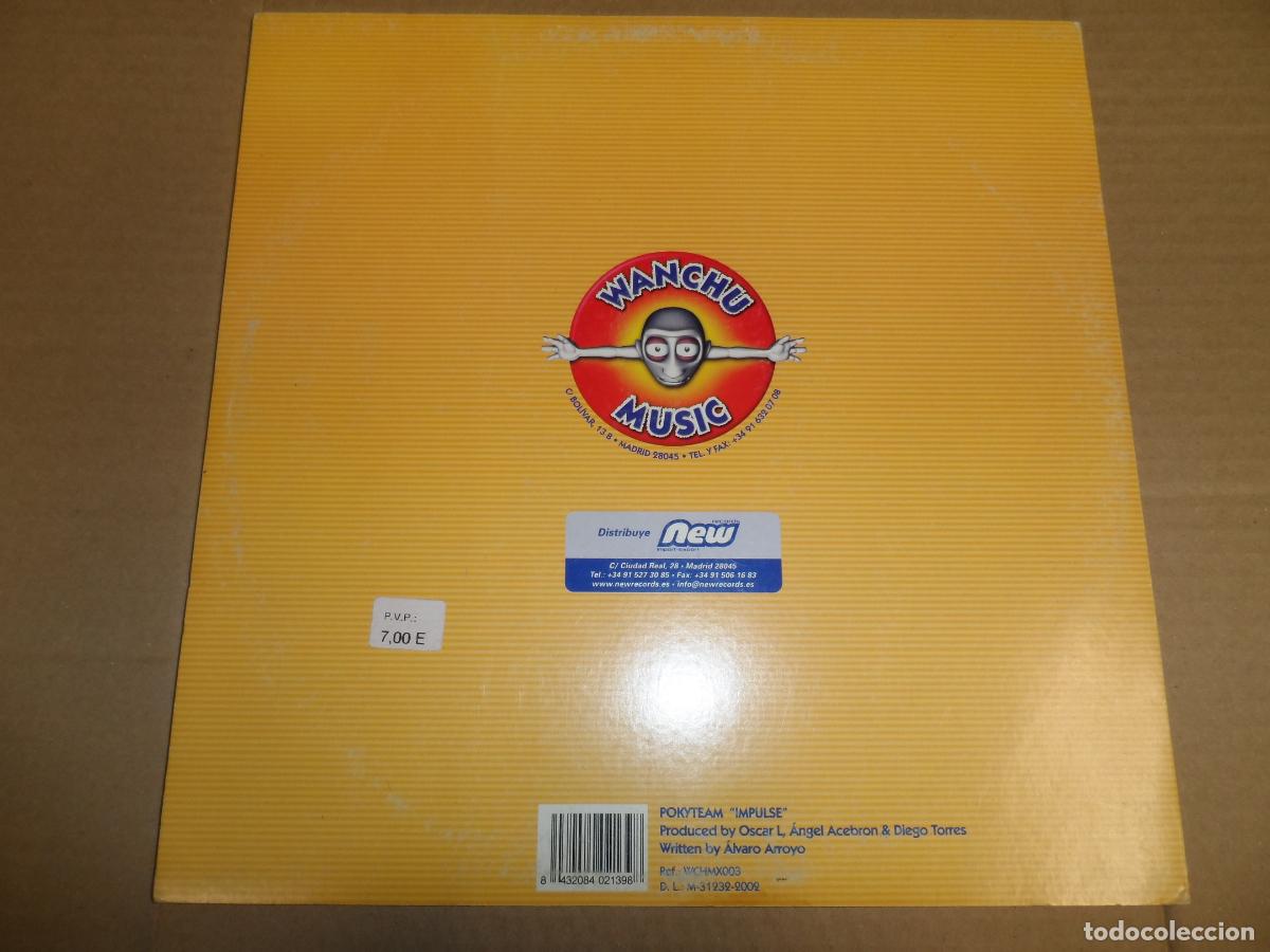 Discos de vinilo: POKYTEAM - IMPULSE (SPAIN 2002) - Foto 2
