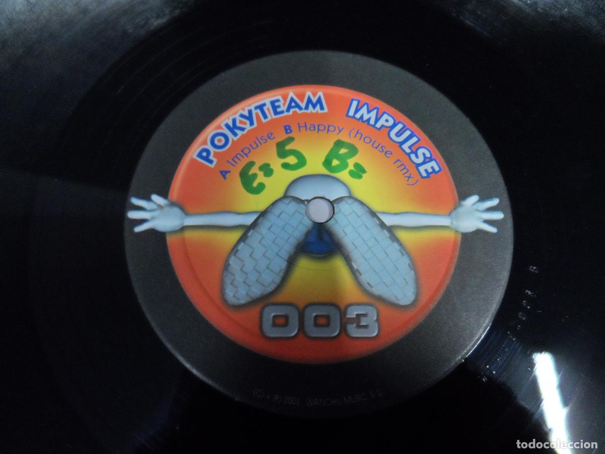 Discos de vinilo: POKYTEAM - IMPULSE (SPAIN 2002) - Foto 3