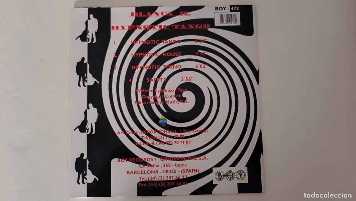 Discos de vinilo: Blanca B. &ndash; Hypnotic Tango...Boy Records - Foto 2