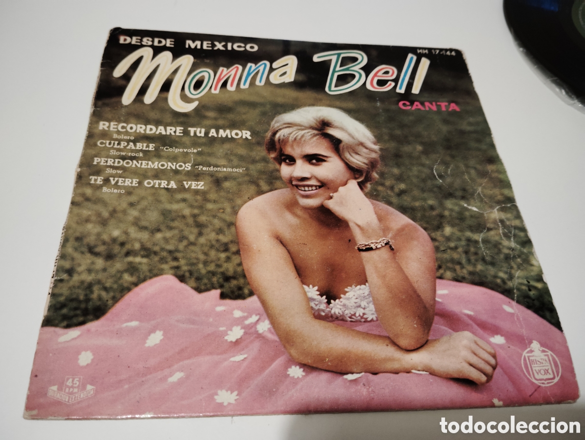 Discos de vinilo: MONNA BELL - DESDE MEXICO ... 1960 - Foto 1