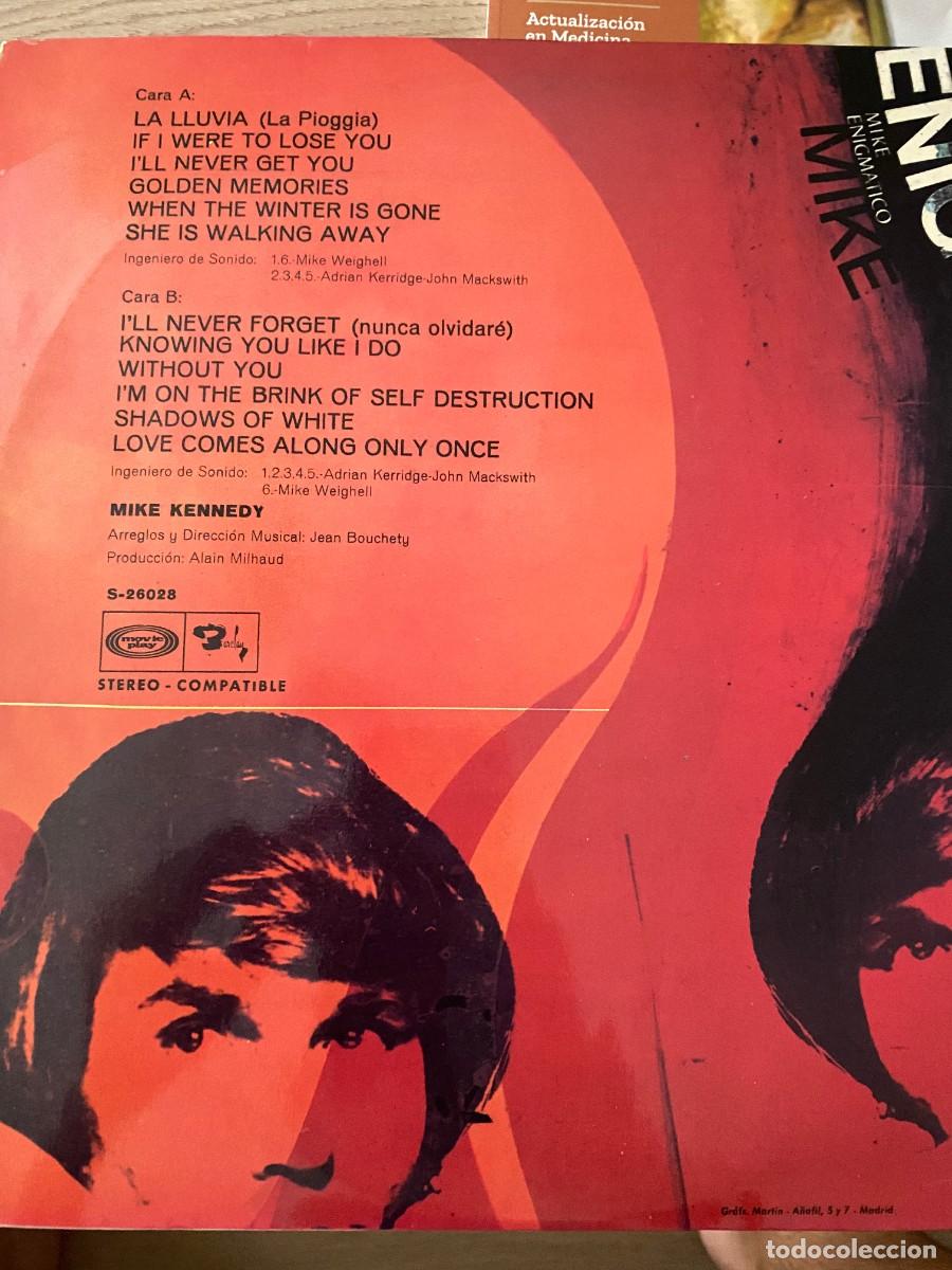 Discos de vinilo: MIKE KENNEDY ENIGMATICO LP - Foto 2