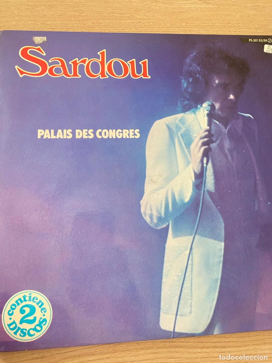 Discos de vinilo: MICHEL SARDOU PALAIS DE CONGRES LP - Foto 1
