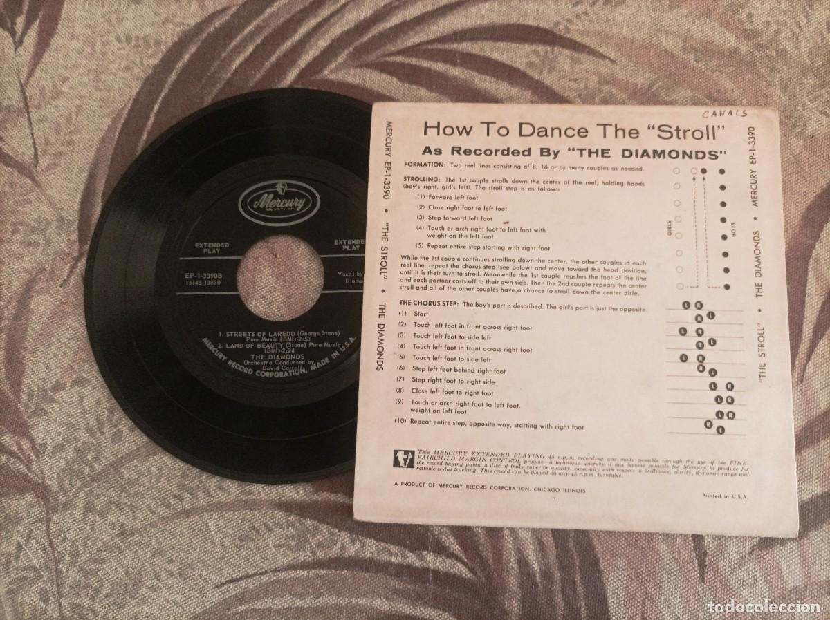 Discos de vinilo: The Diamonds ep original USA - Foto 2