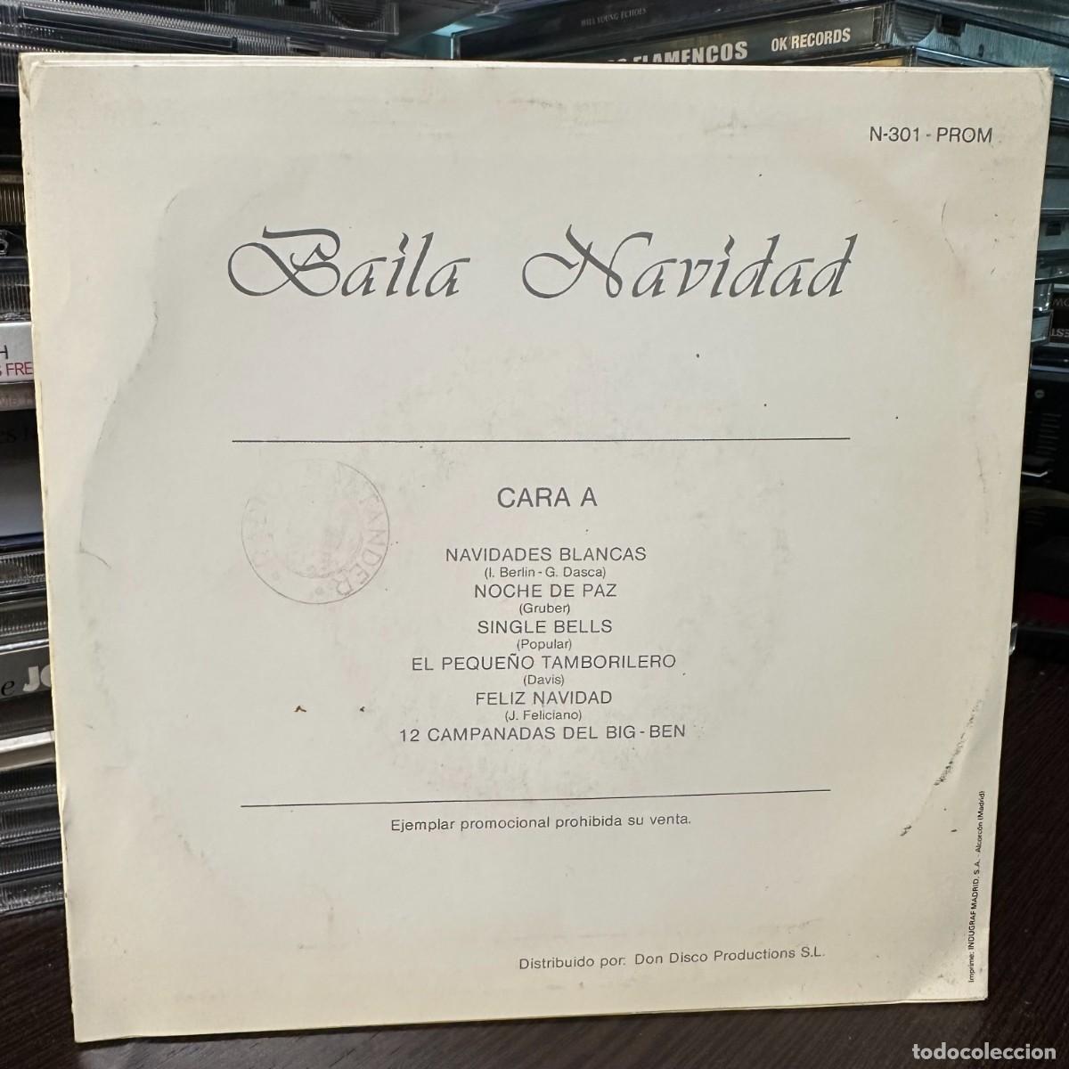 Discos de vinilo: Baila Navidad (7&rdquo;, Single, Promo) - Foto 2
