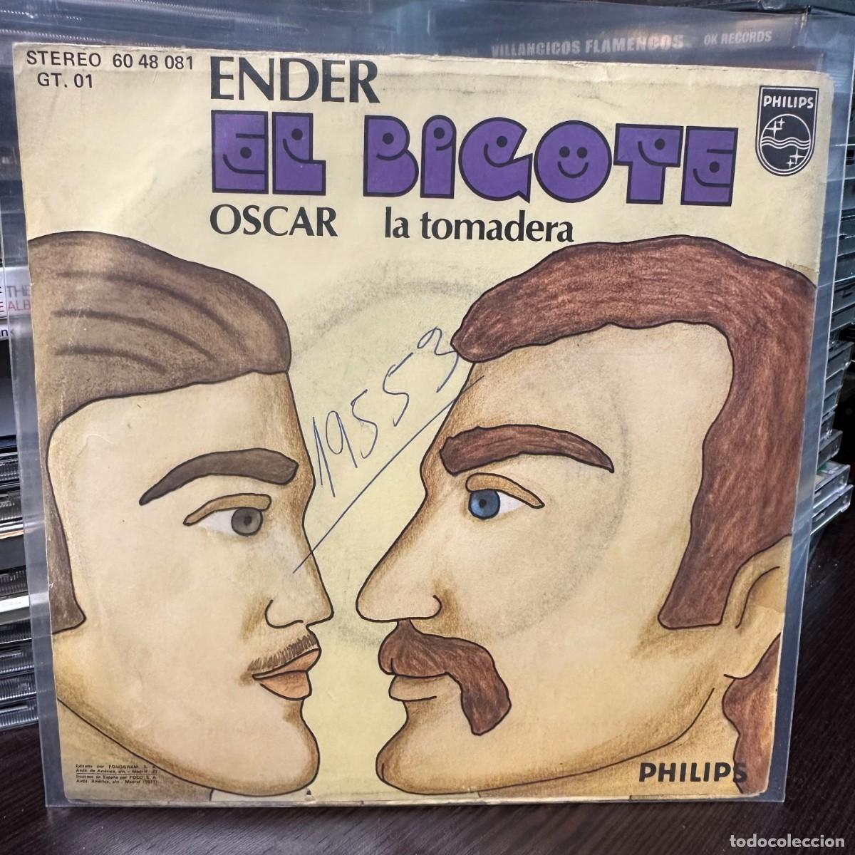 Discos de vinilo: Super Combo Los Tropicales - El Bigote / La Tomadera (7&rdquo;) - Foto 2