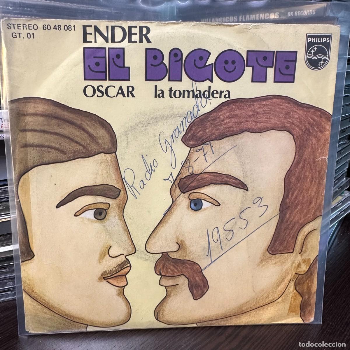 Discos de vinilo: Super Combo Los Tropicales - El Bigote / La Tomadera (7&rdquo;) - Foto 1