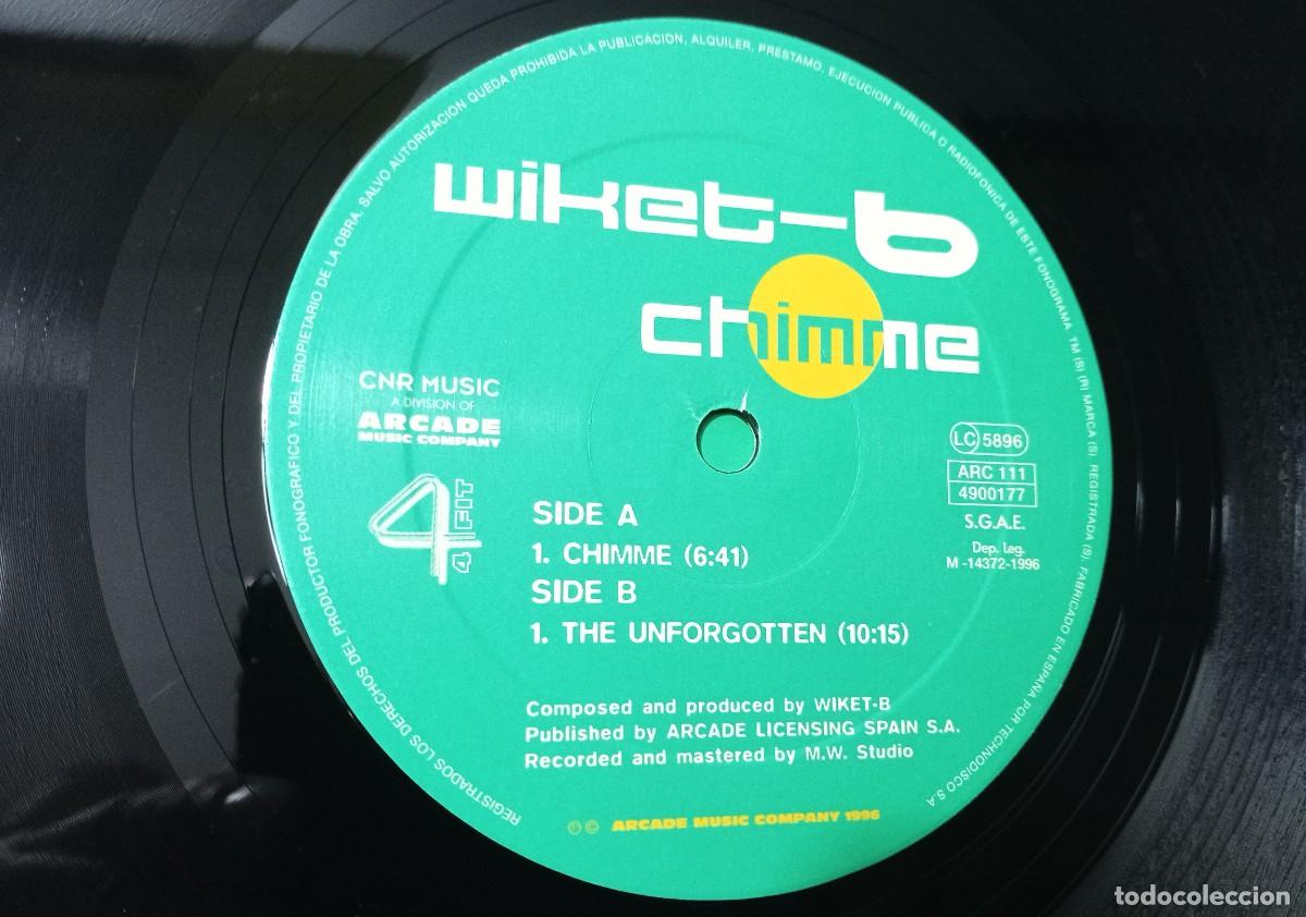 Discos de vinilo: Wiket-b ----&ndash; Chimme - Foto 3