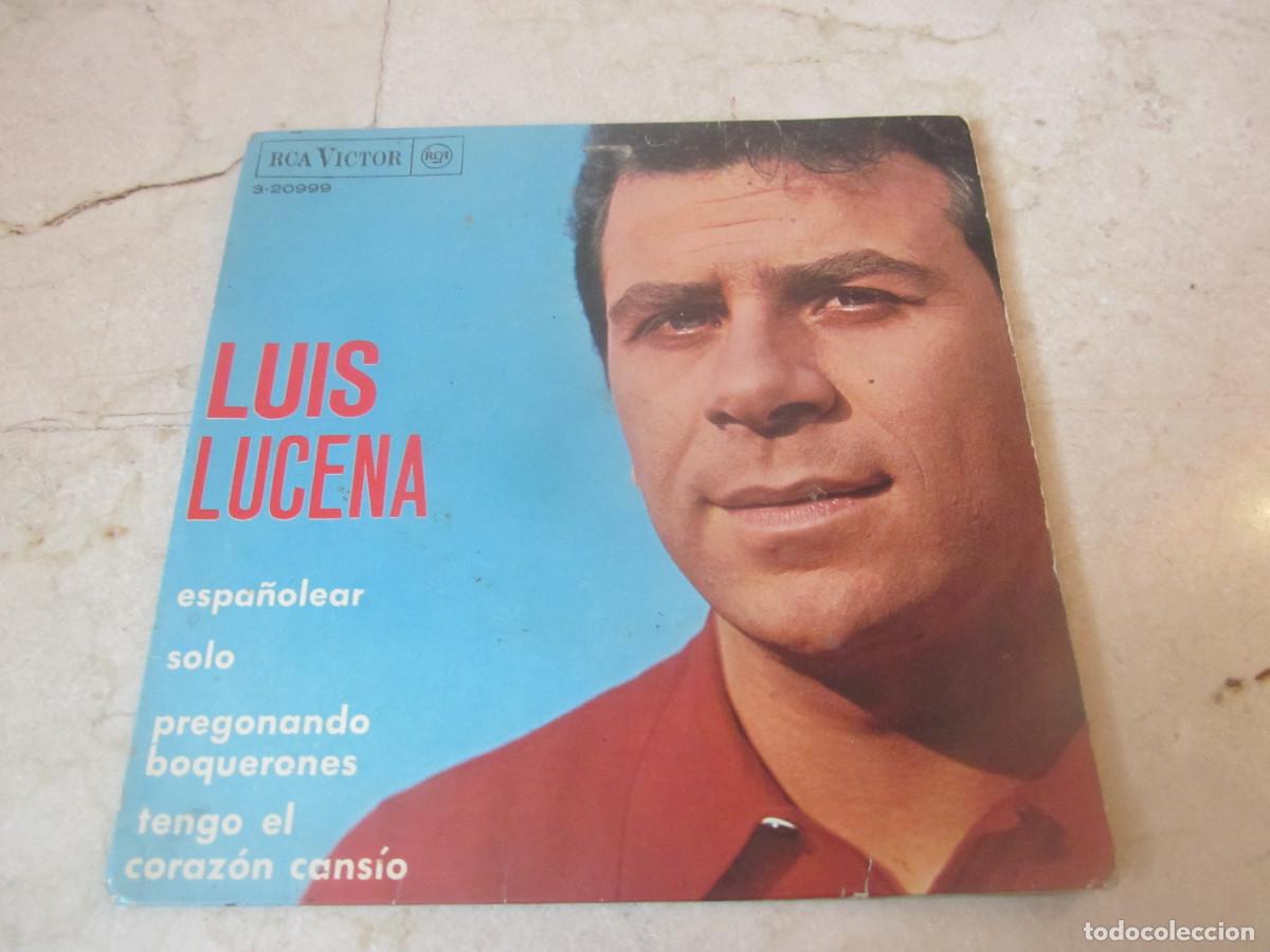 Discos de vinilo: LUIS LUCENA - ESPA&Ntilde;OLEAR - RCA V&Iacute;CTOR 1966 - Foto 1