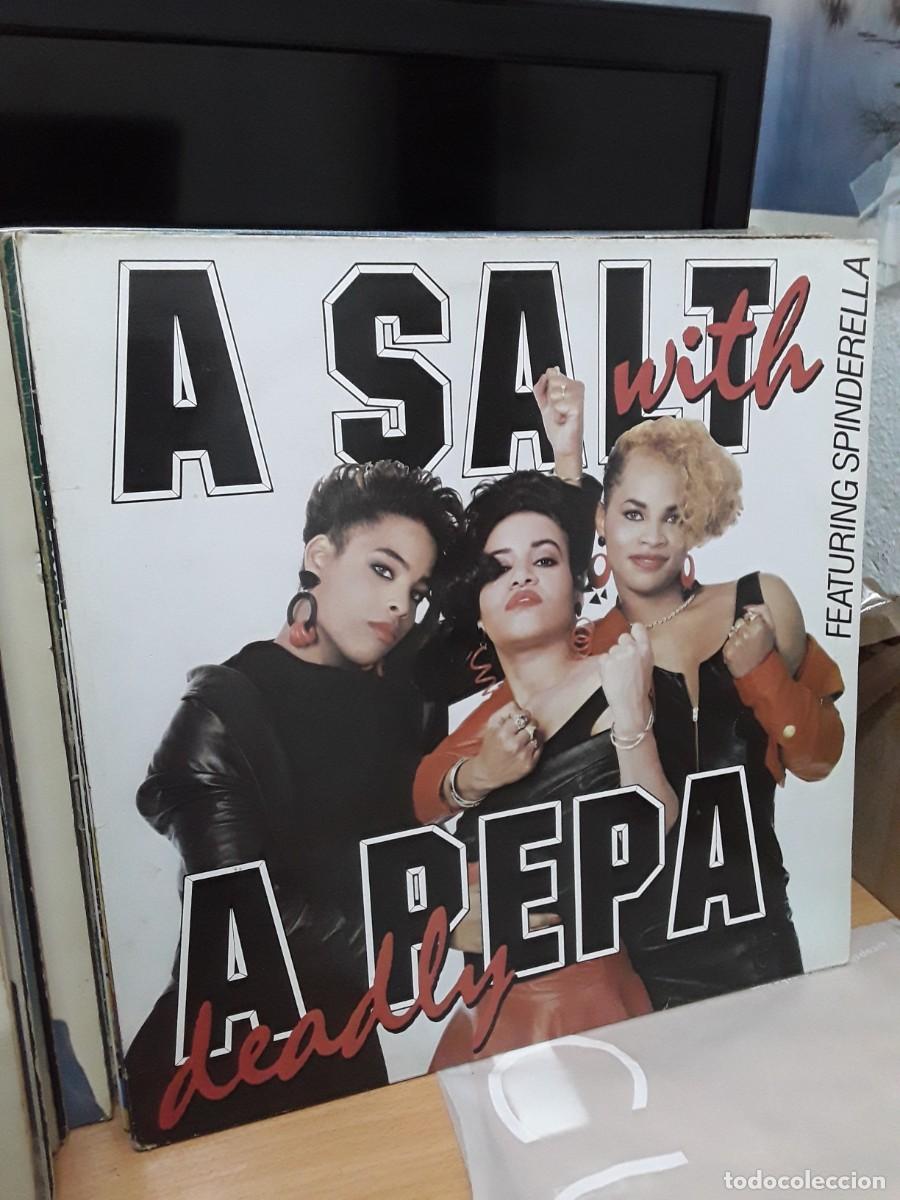 Discos de vinilo: A salt a Pepa with deadly featuring spinderella - Foto 1