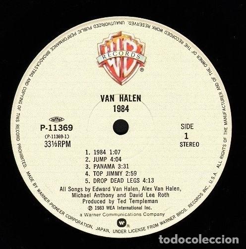 Discos de vinilo: Van Halen - 1984 / The Legend - Foto 4