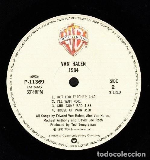 Discos de vinilo: Van Halen - 1984 / The Legend - Foto 6