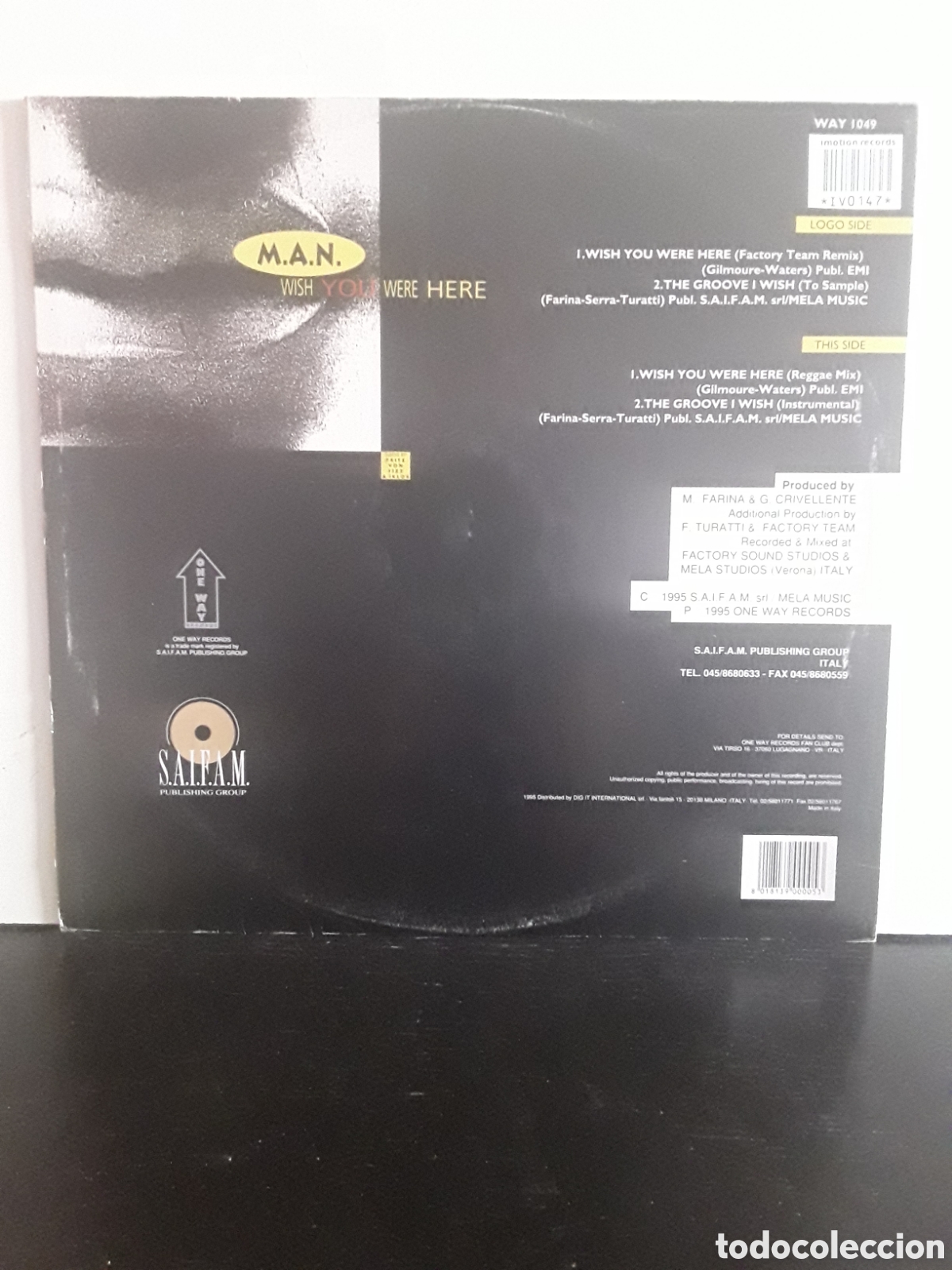 Discos de vinilo: M.A.N. &ndash; Wish You Were Here - Foto 2