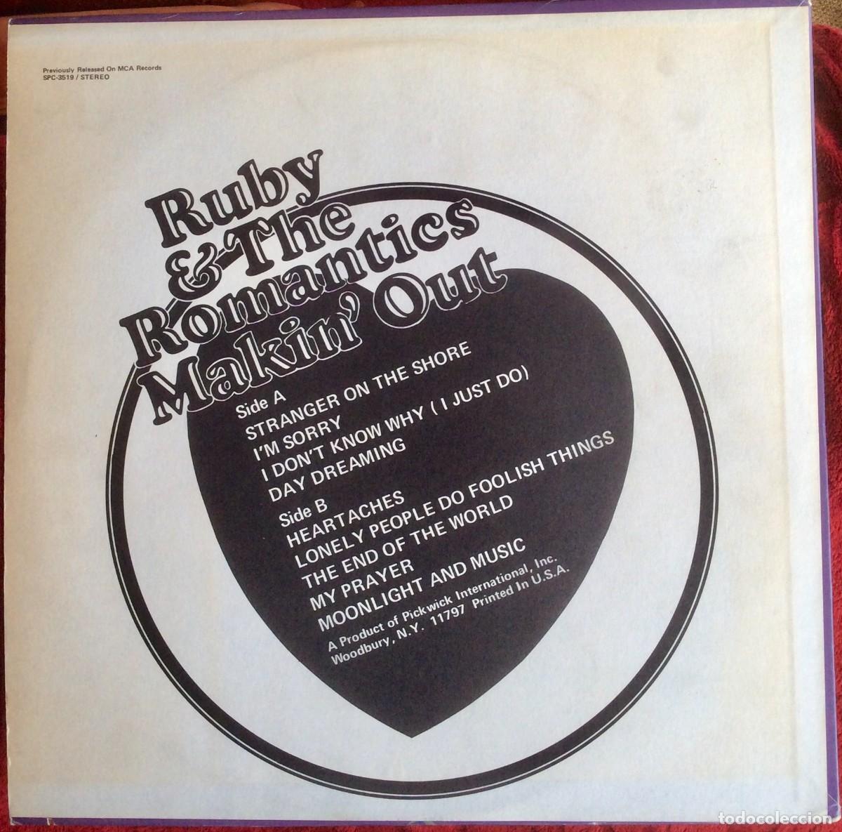Discos de vinilo: Ruby & The Romantics MakinOut ///USA. Vg++ - Foto 2