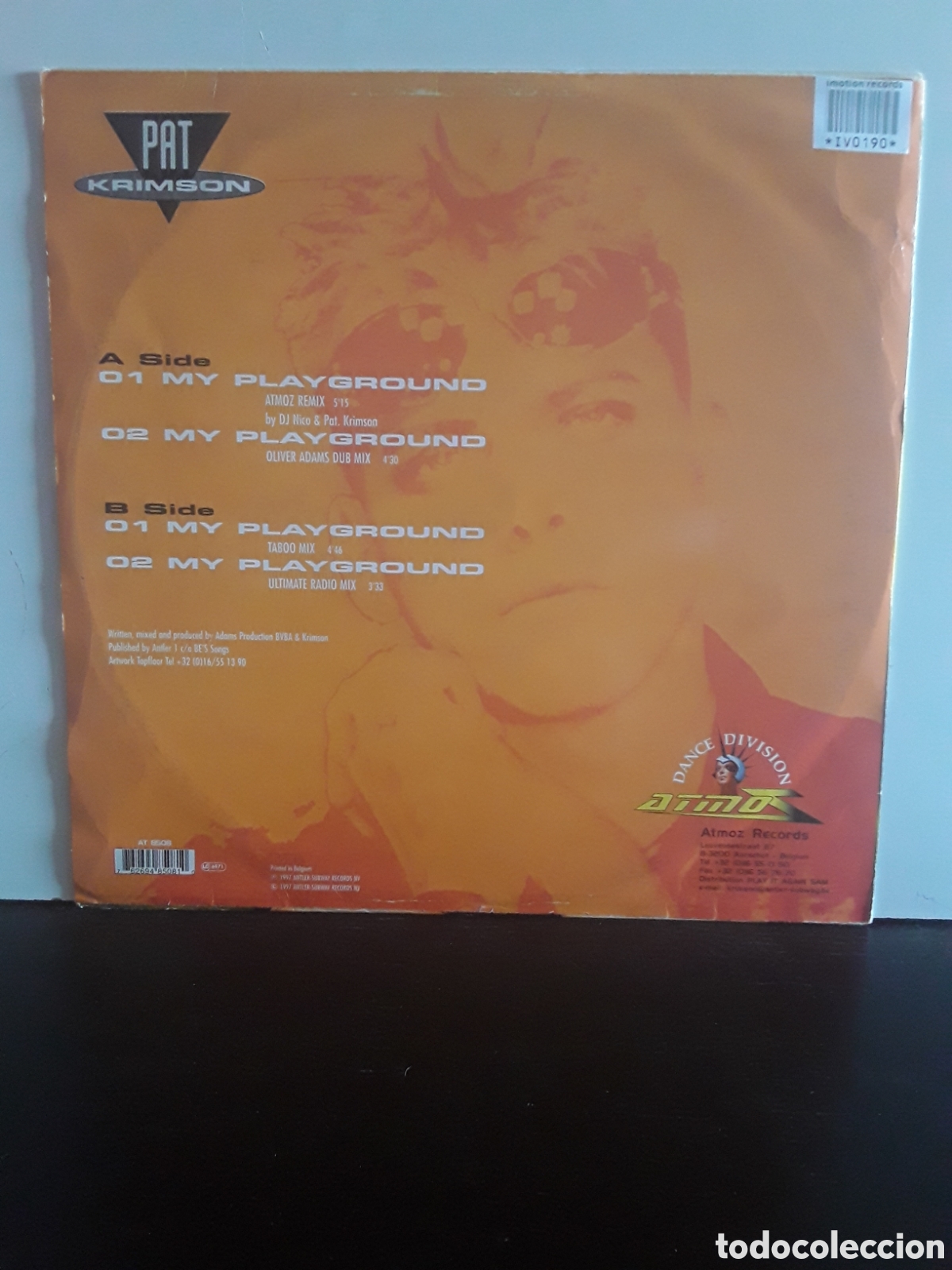Discos de vinilo: Pat Krimson &lrm;&ndash; My Playground - Foto 2