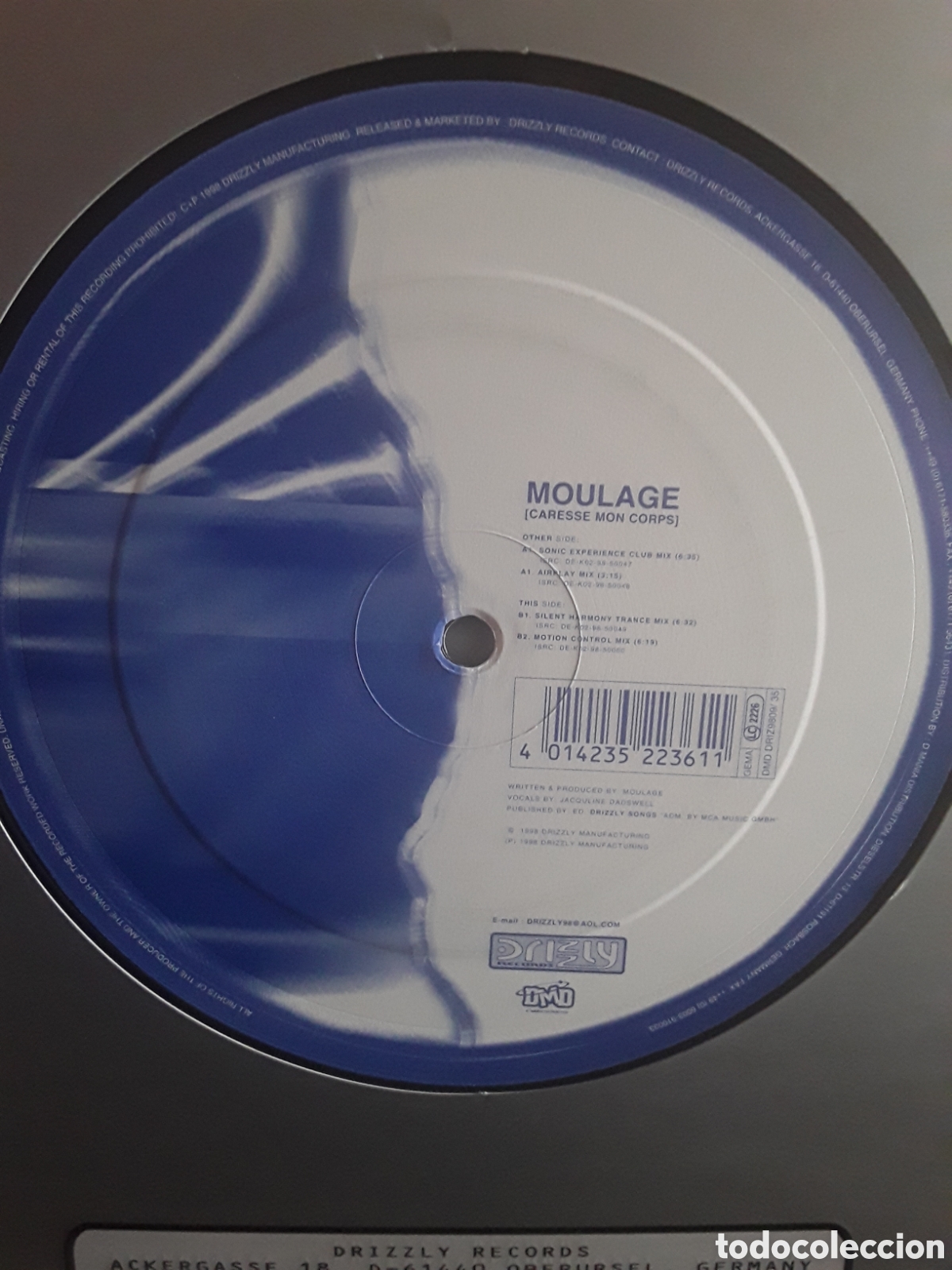 Discos de vinilo: Moulage &lrm;&ndash; Caresse Mon Corps - Foto 3