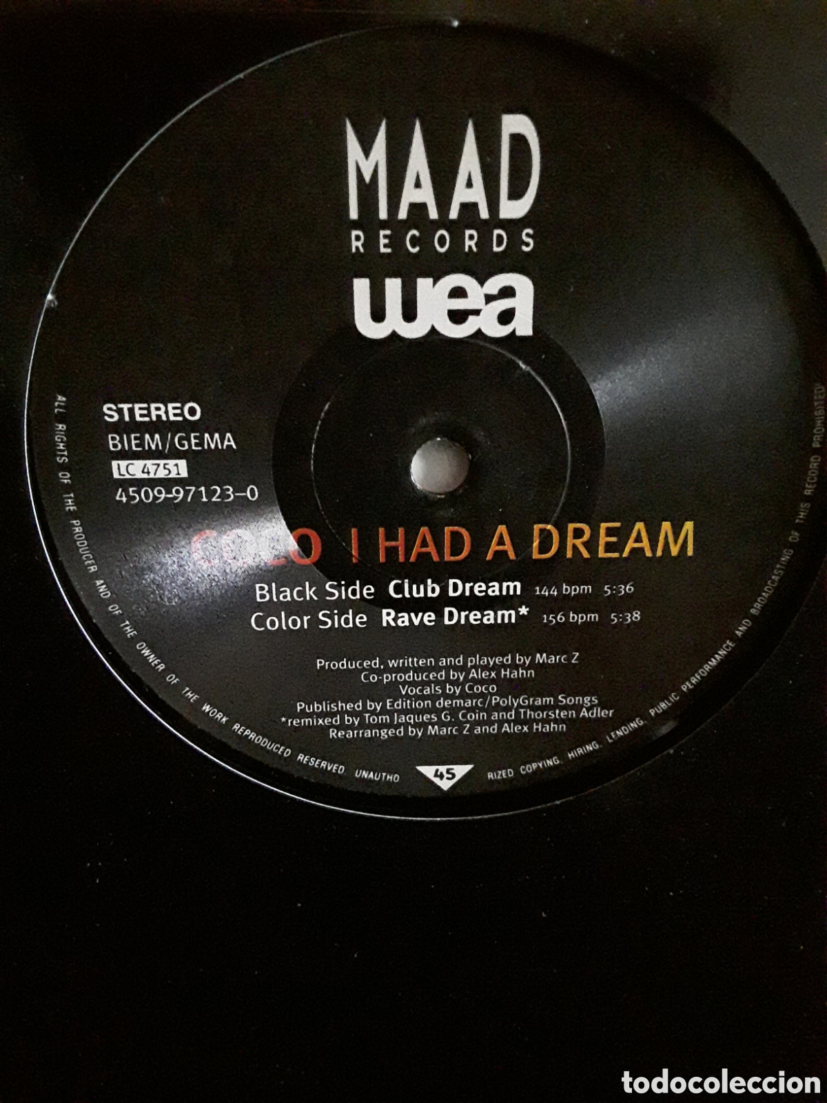 Discos de vinilo: Coco &lrm;&ndash; I Had A Dream - Foto 2