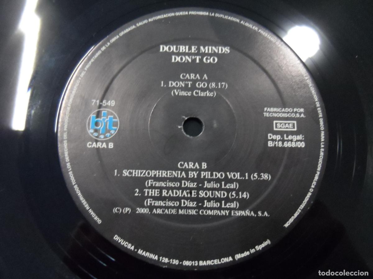 Discos de vinilo: Double Minds &ndash; Dont Go - Foto 3