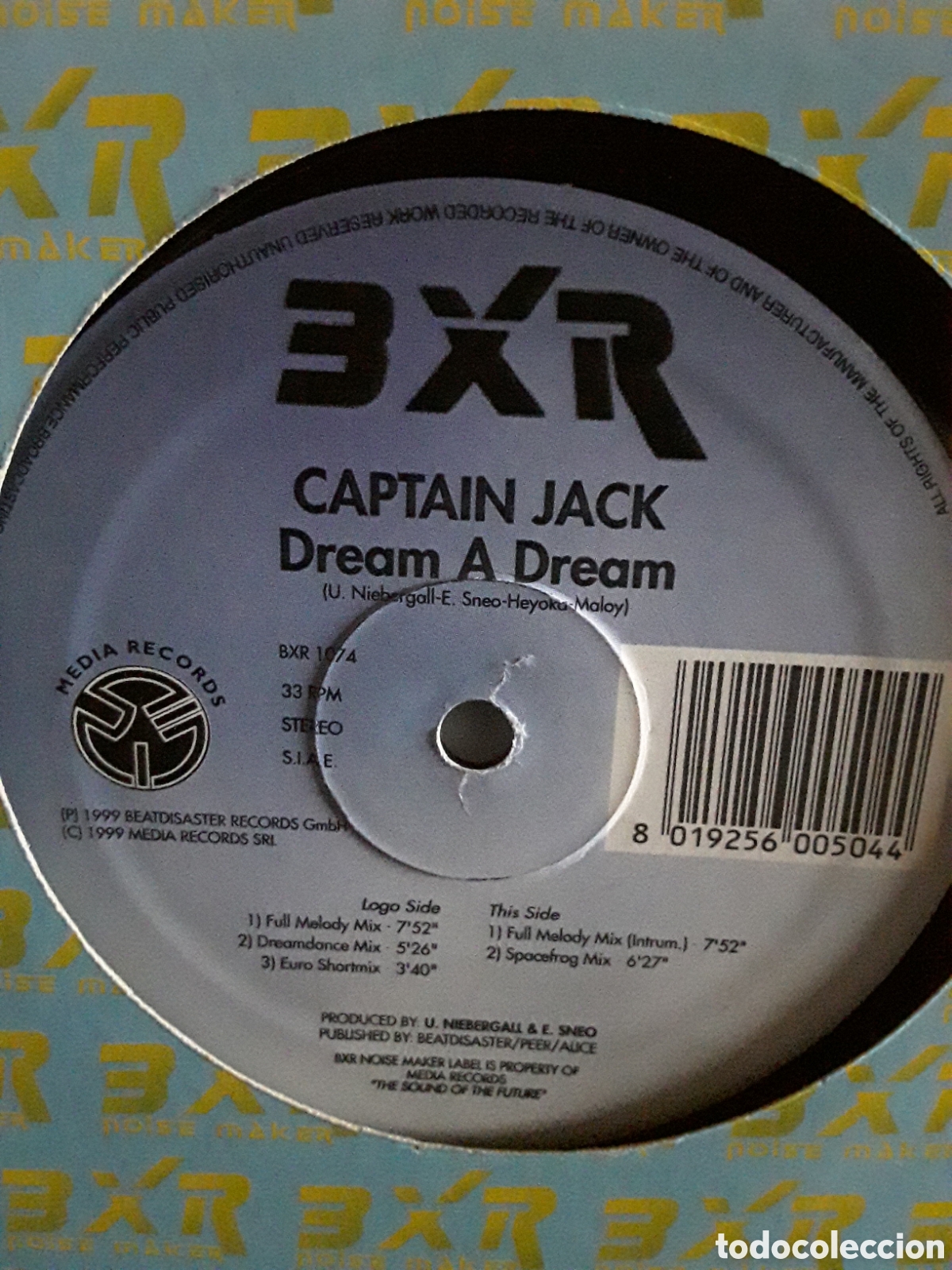 Discos de vinilo: Captain Jack &lrm;&ndash; Dream A Dream - Foto 2