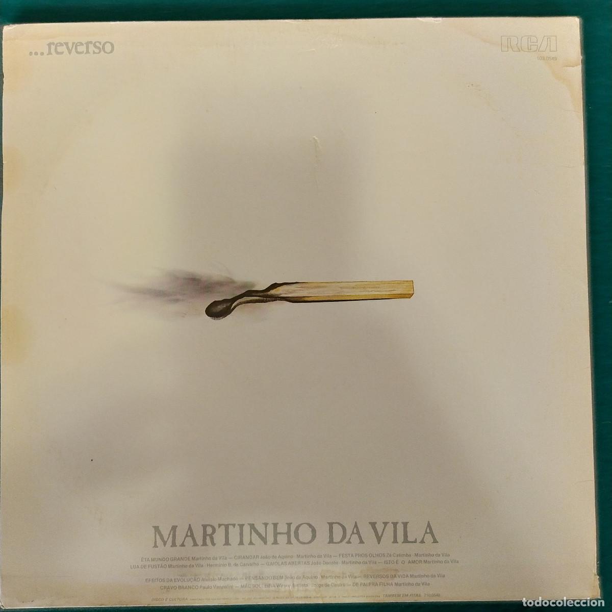Discos de vinilo: Martinho Da Vila &ndash; Verso... Reverso - Foto 2