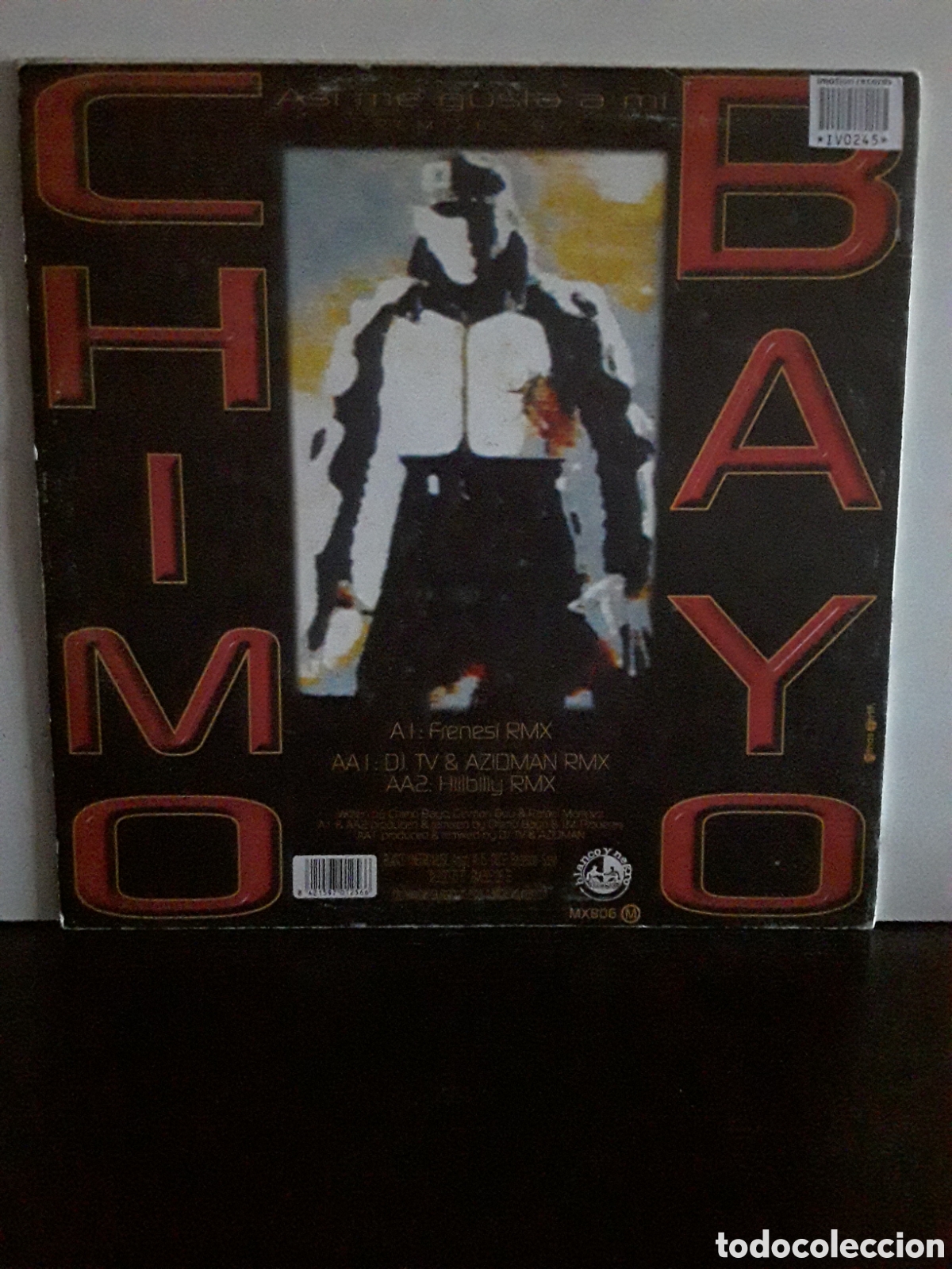 Discos de vinilo: Chimo Bayo &lrm;&ndash; As&iacute; Me Gusta A Mi (Remixes 97) - Foto 2
