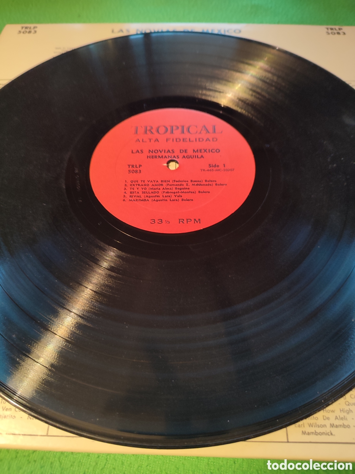 Discos de vinilo: Hermanas &Aacute;guila - Las novias de M&eacute;xico - Foto 3