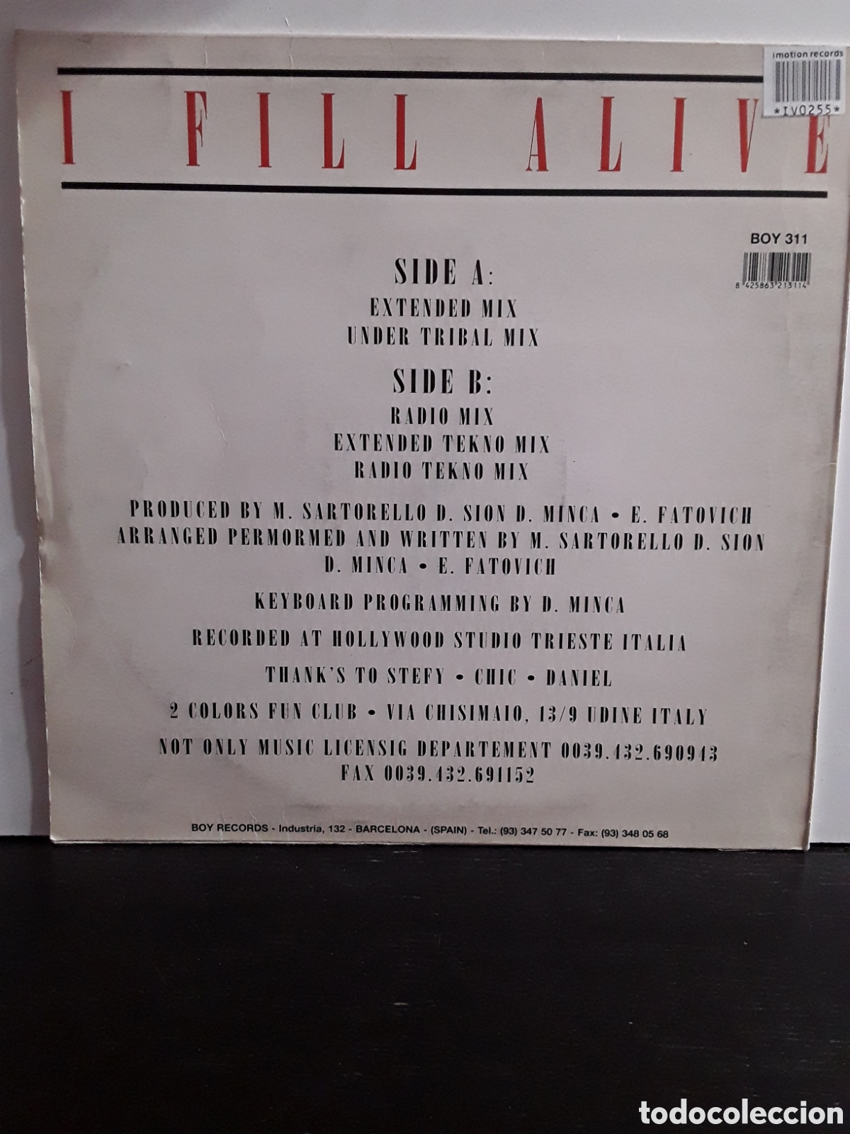 Discos de vinilo: 2 Colors &lrm;&ndash; I Fill Alive - Foto 2
