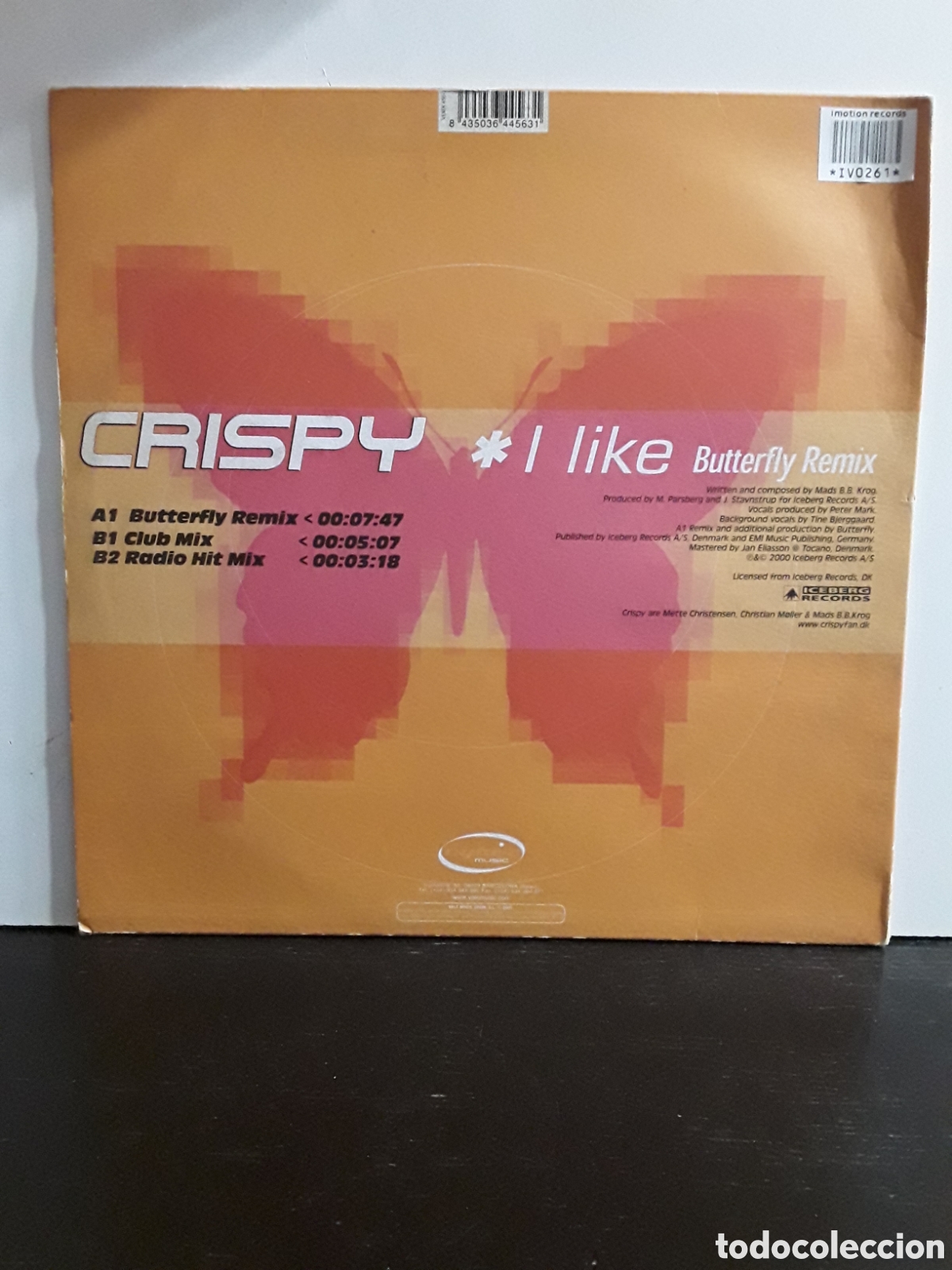 Discos de vinilo: Crispy &lrm;&ndash; I Like... (Butterfly Remix) - Foto 2