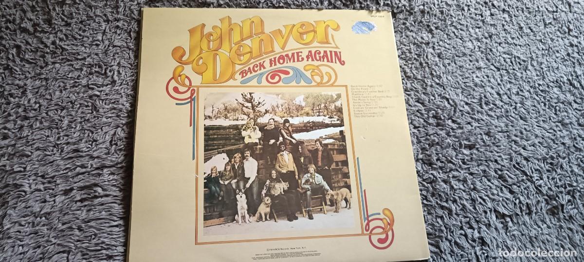 Discos de vinilo: // John Denver &ndash; Back Home Again - RCA USA 1974, gatefold - Foto 2