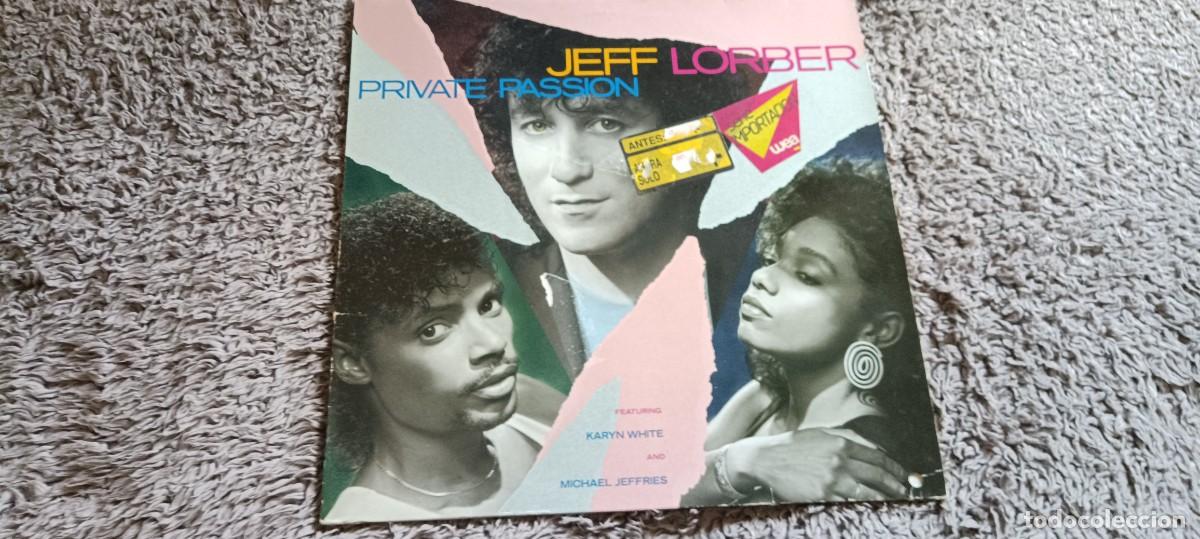 Discos de vinilo: // Jeff Lorber - Private Passion - Warner Germany 1986 - Foto 1