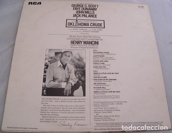 Discos de vinilo: Henry Mancini &ndash; Oklahoma Crude - Foto 2